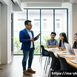 Home 22 디자인 씽킹을 활용한 마케팅 전략 - A professional Malaysian marketing team conducting an in-depth customer empathy workshop in a modern...